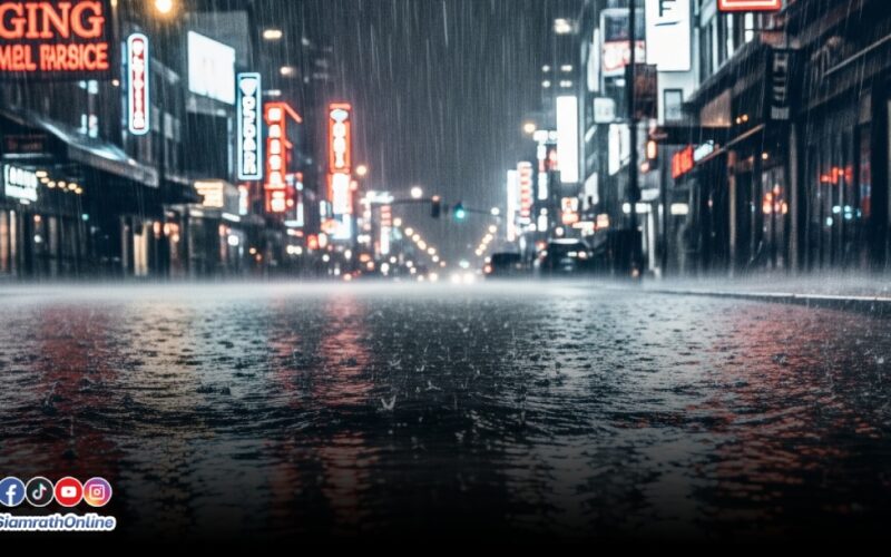 ฝนตก